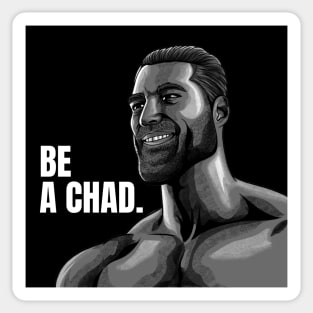 Giga Chad Meme Sticker